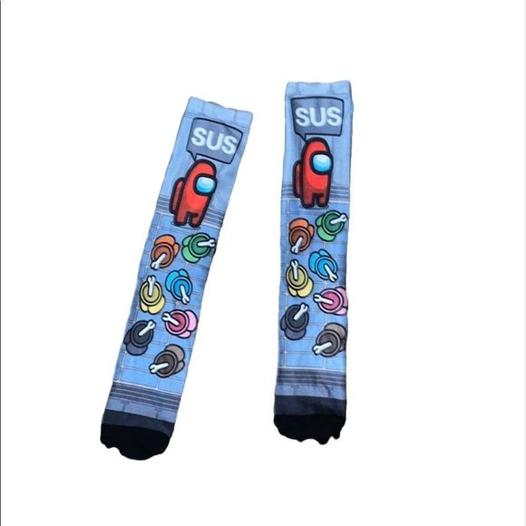 Underwear & Socks Among Us Nwb Among Us Video Game Socks Unisex Socks